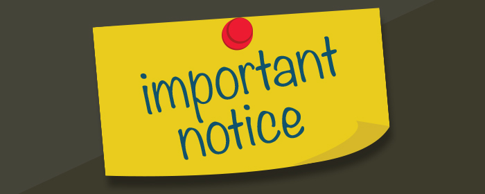 Notice to Authorizers