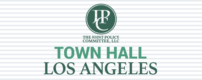JPC Tuesday Town Halls in October
