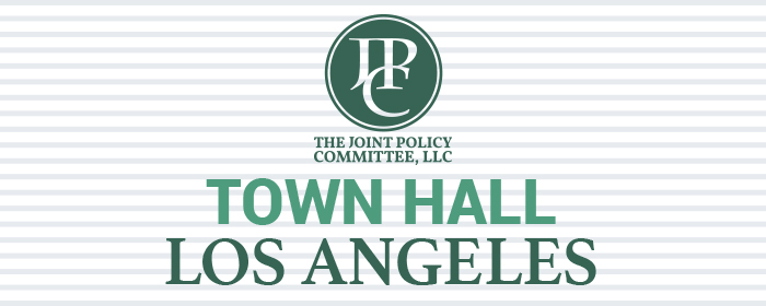JPC Tuesday Town Halls in October