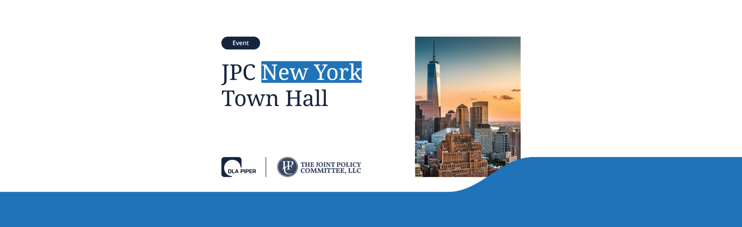 Please join us for the JPC New York Town Hall