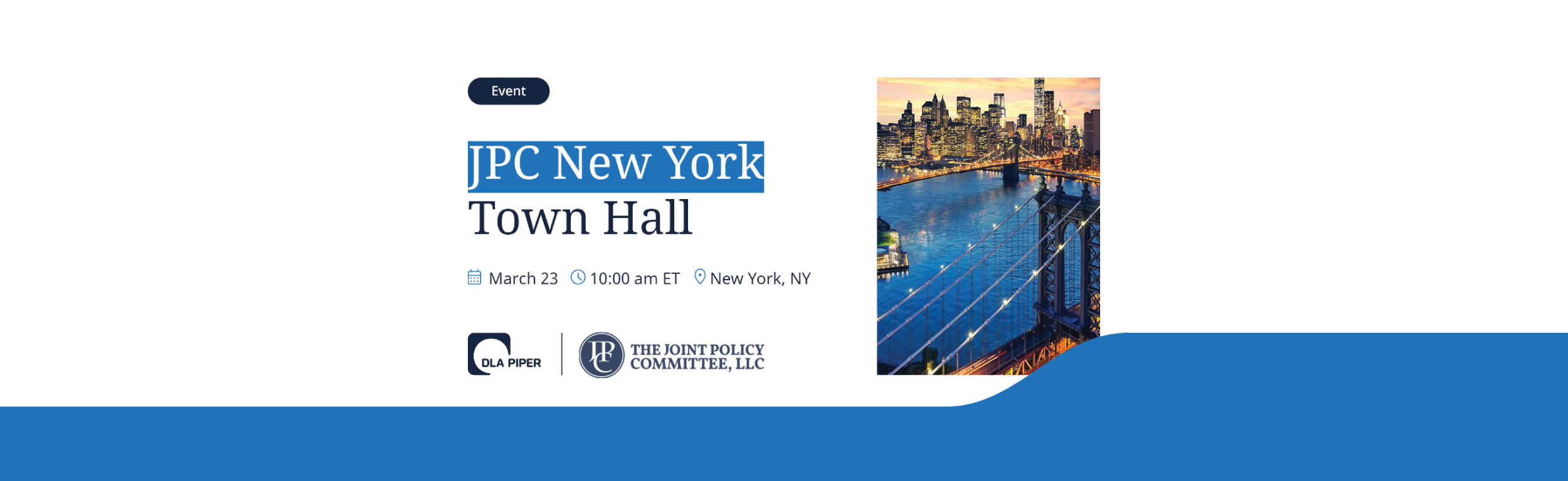 JPC New York Town Hall